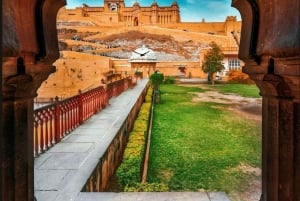 Jaipur: Passeio turístico de 1 dia e Hawa Mahal, excursão ao Palácio da Cidade
