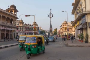 Privé : Visite touristique d'une jounée à Jaipur en tuk-tuk
