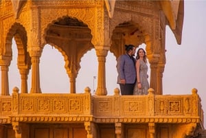 Privétour van een hele dag door Golden City Jaisalmer met gids