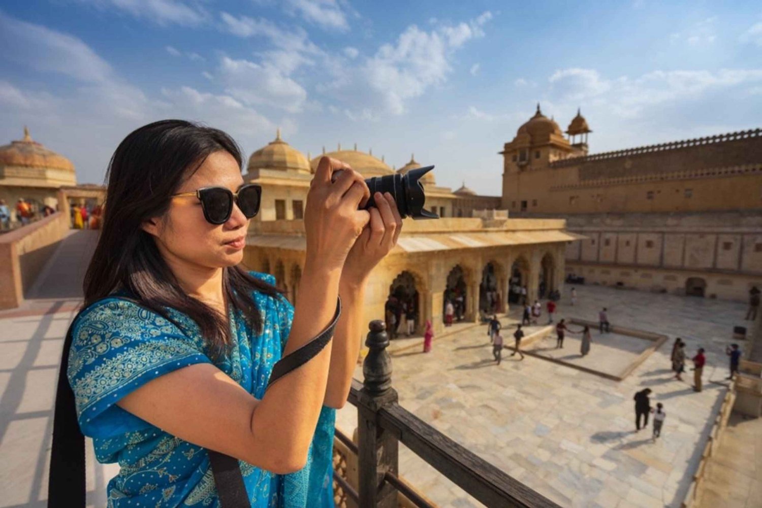 Privat Jaipur heldags stadsrundtur - allt inklusive