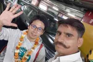 Private One-Way Car Transfer: Delhi, Jaipur, or Agra