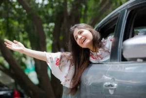 Private One-Way Car Transfer: Delhi, Jaipur, or Agra