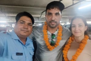 Private One-Way Car Transfer: Delhi, Jaipur, or Agra