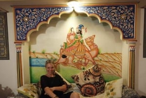 Från Delhi: Privat guidad tur med övernattning i Jaipur