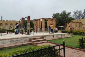 Från Delhi: Privat guidad tur med övernattning i Jaipur