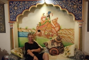 Från Delhi: Privat guidad tur med övernattning i Jaipur