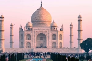 Gita privata di 1 giorno al Taj Mahal e ad Agra con biglietto d'ingresso