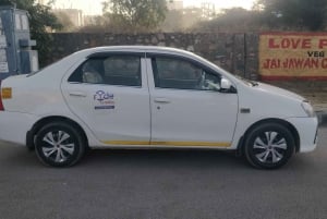 Privat transport til/fra Jaipur og Ranthambore med AC-bil