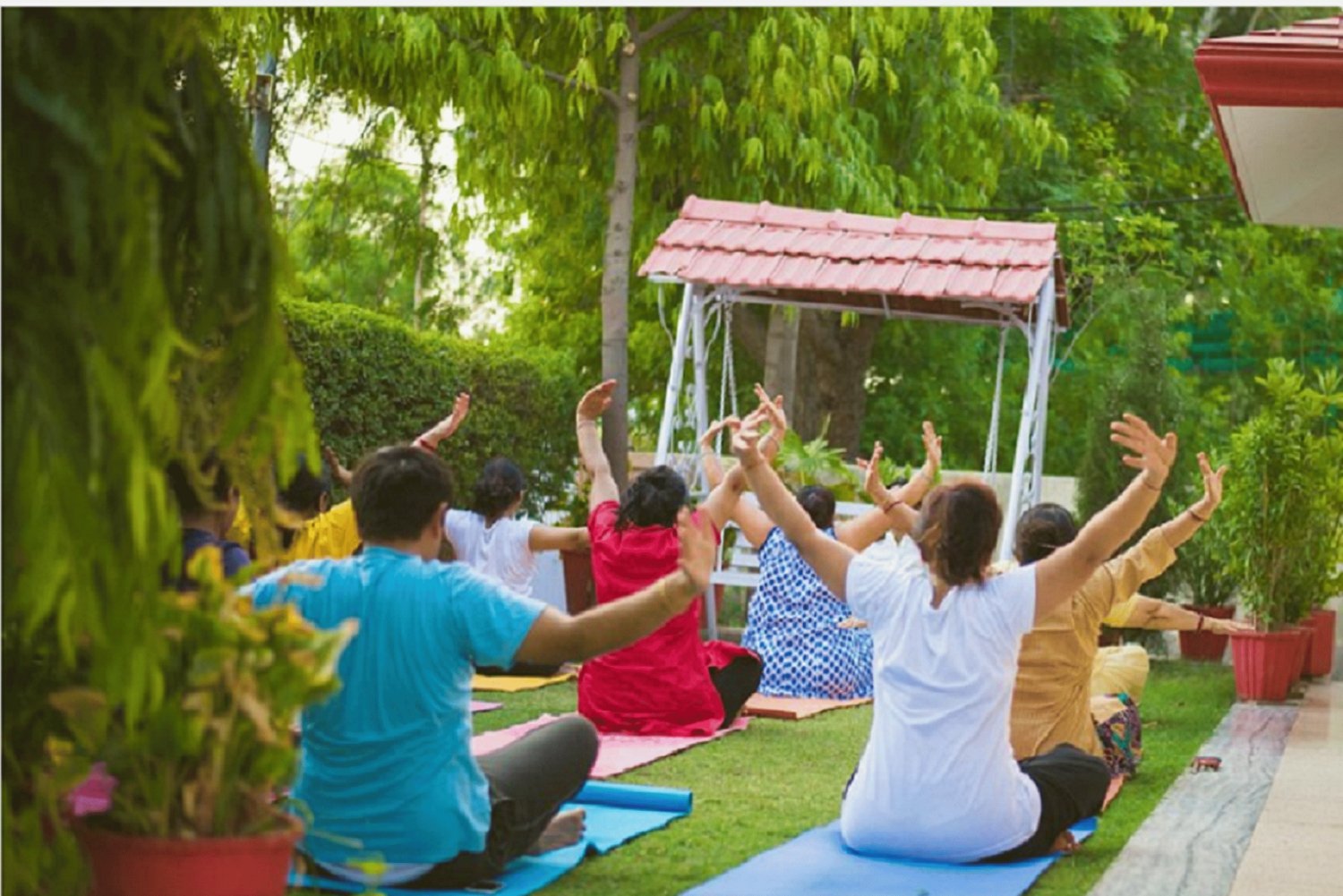 Private Yogastunde in Jodhpur mit leckerer Mahlzeit