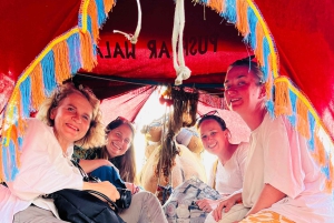 Pushkar: Kamelvagnssafari med solnedgång och te