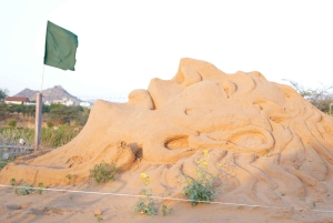 Pushkar: Live Sand Art Experience