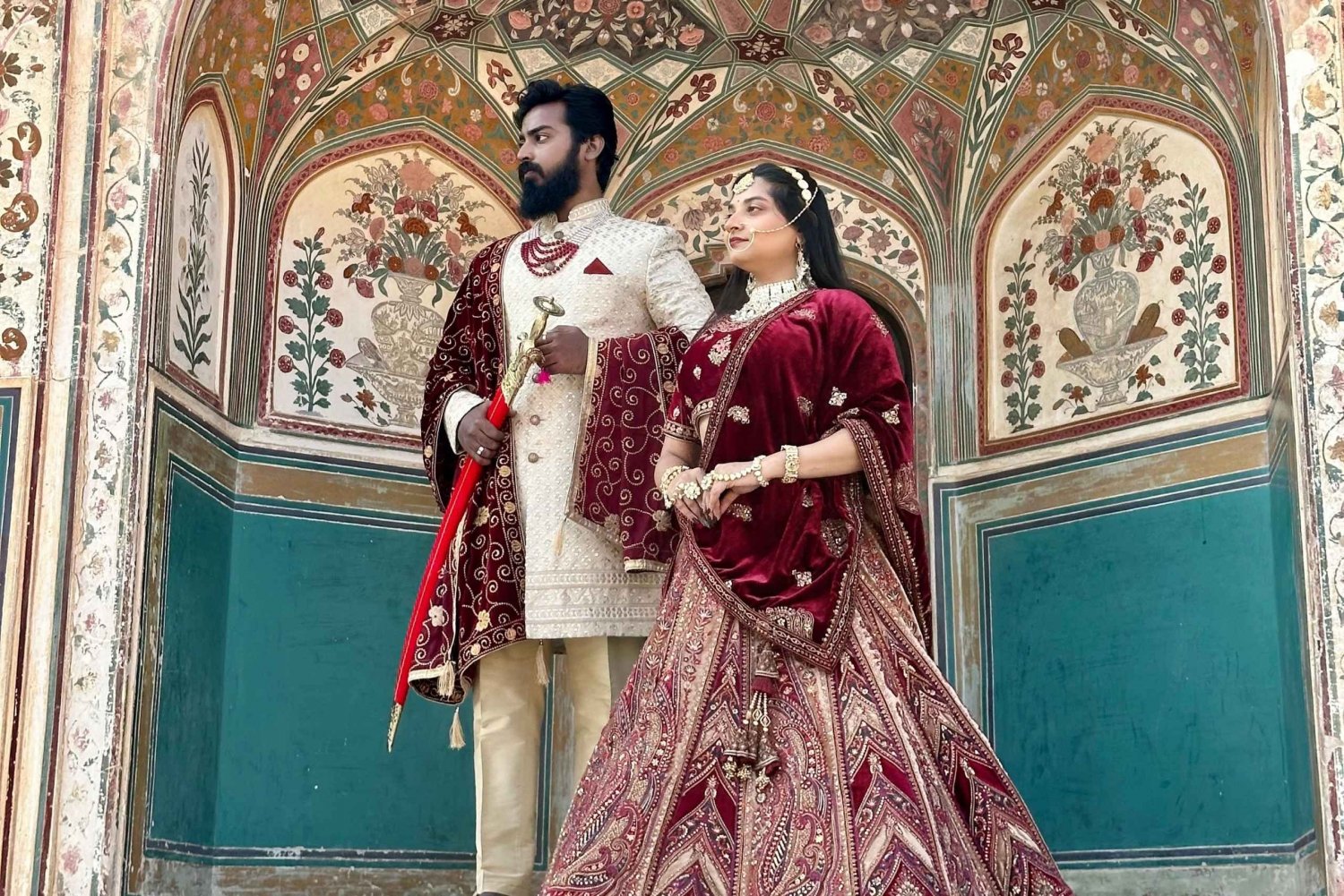 Regal Romance: Jaipur's Prewedding Enchantment