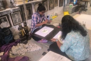 Traditional Miniature Painting Class at Udaipur Rajasthan