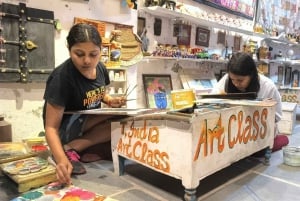 Traditional Miniature Painting Class at Udaipur Rajasthan