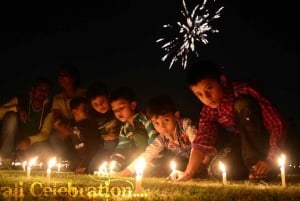 Wycieczka krajoznawcza tego samego dnia z okazji Diwali ze zwiedzaniem Jaipuru