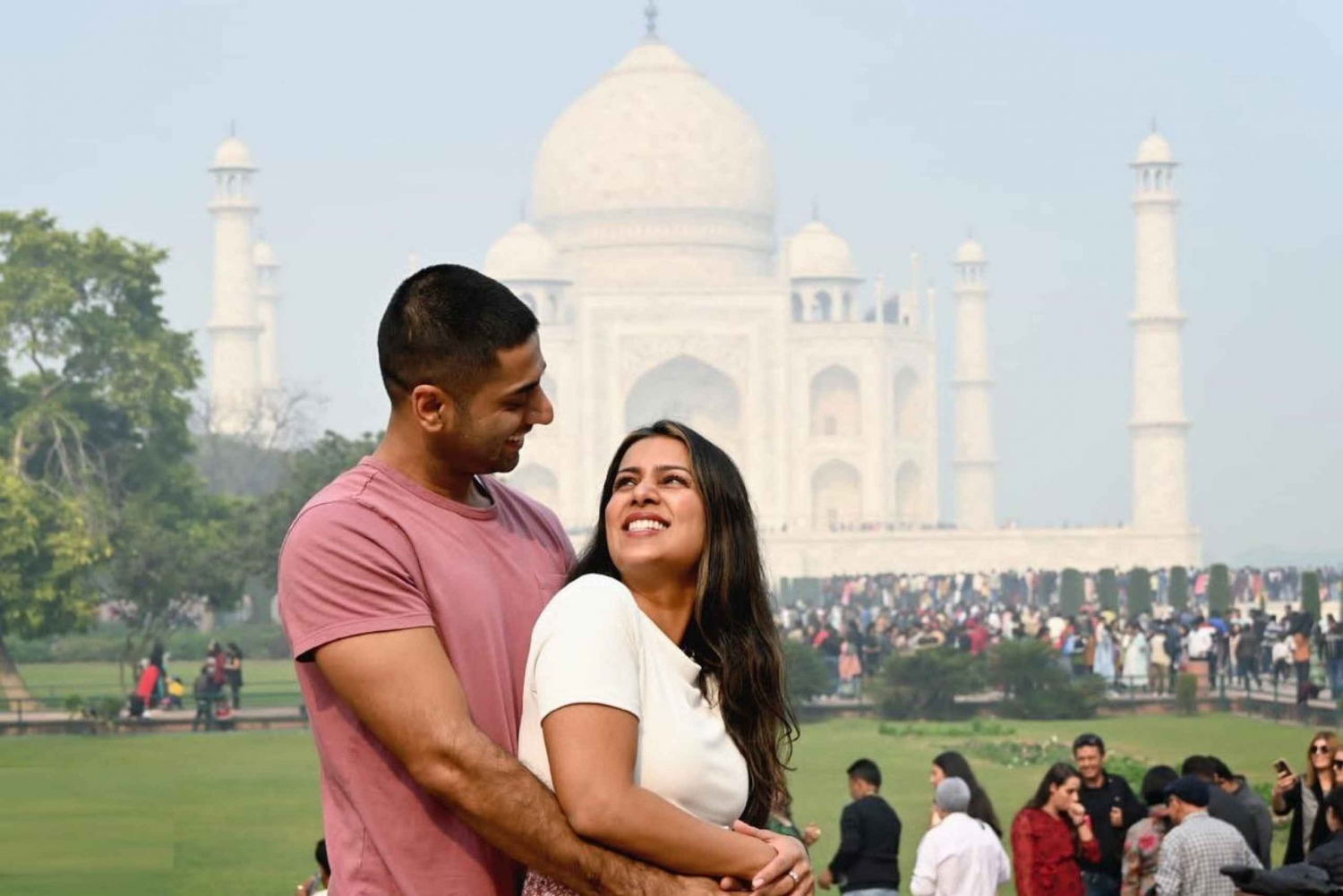 Visite privée du Taj Mahal en coupe-file avec options