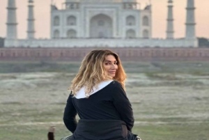 Agra: Excursão ao Taj Mahal e ao Mausoléu com entrada evite filas