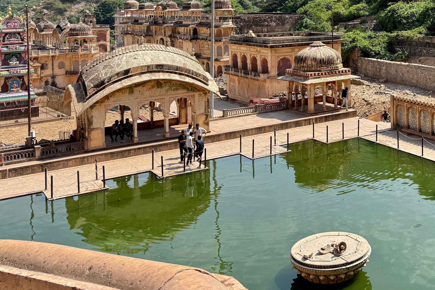 Tour dei templi di Jaipur con giro in funivia