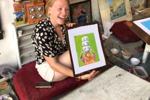 Traditional Miniature Painting Class at Udaipur Rajasthan