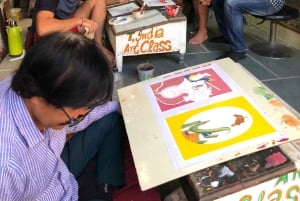 Traditional Miniature Painting Class at Udaipur Rajasthan