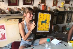 Traditional Miniature Painting Class at Udaipur Rajasthan