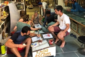 Traditional Miniature Painting Class at Udaipur Rajasthan