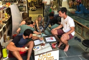 Traditional Miniature Painting Class at Udaipur Rajasthan