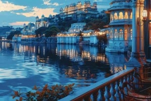 Udaipur: 2-Day Guided City Tour with Boat Ride & Show