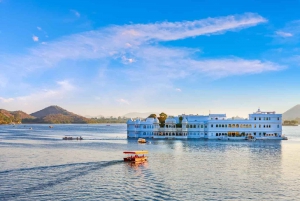 Udaipur: Guidad Ghat-tur och båttur