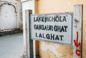 Udaipur : visite guidée à pied des ghats avec tour en bateau