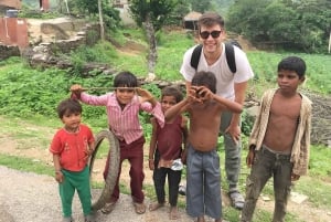 Udaipur : visite privée d'un village en tuk-tuk ou en voiture