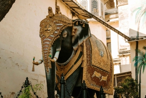 ウダイプル：トゥクトゥクまたは運転手付きの車で観光ツアーをご案内します