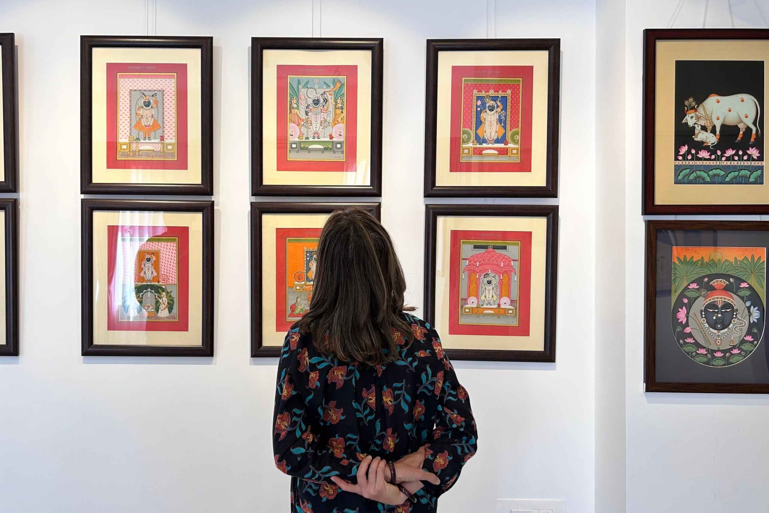 Udaipur: tradisjonell pichwai-maleriopplevelse