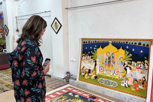 Udaipur: tradisjonell pichwai-maleriopplevelse