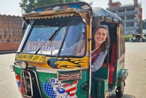 Unik Jaipur Heldagstur til den rosa byen Jaipur med TukTuk
