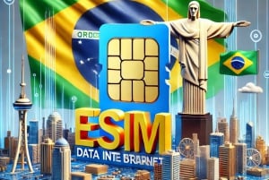 Brazil : eSIM Internet Data Plan Brazil 4G/5G