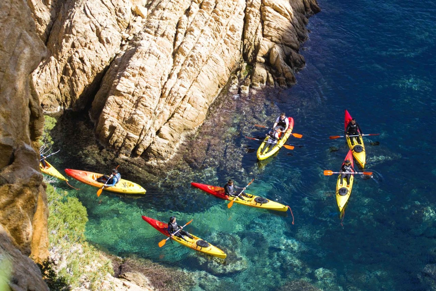 From Sant Feliu de Guíxols: Kayak and Snorkel in Costa Brava