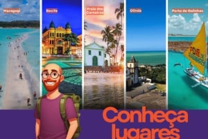 Porto de Galinhas: Private Transfer from Recife Airport (round trip)