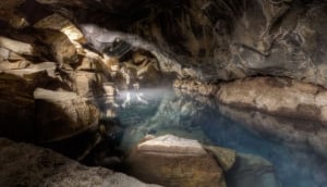 Grjótagjá - the Rocky Canyon