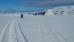 My mother hopscotching around