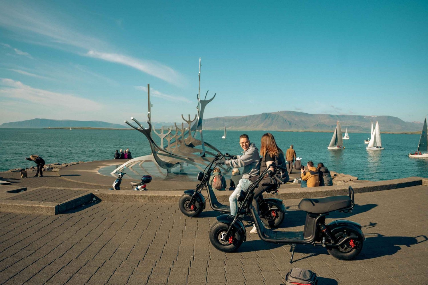 1 ora di avventura in scooter elettrico a Reykjavík