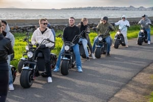 1 heure d'aventure en scooter électrique à Reykjavík