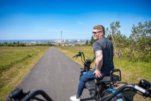 1 heure d'aventure en scooter électrique à Reykjavík