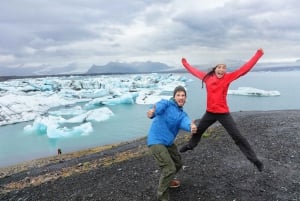 2-Day South Coast, Blue Ice Cave, Glacier Lagoon Tour