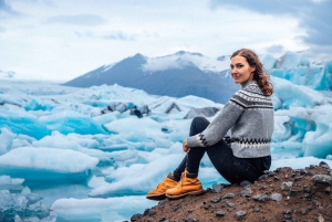 4-Day South Coast, Blue Ice Cave, Glacier Lagoon Tour