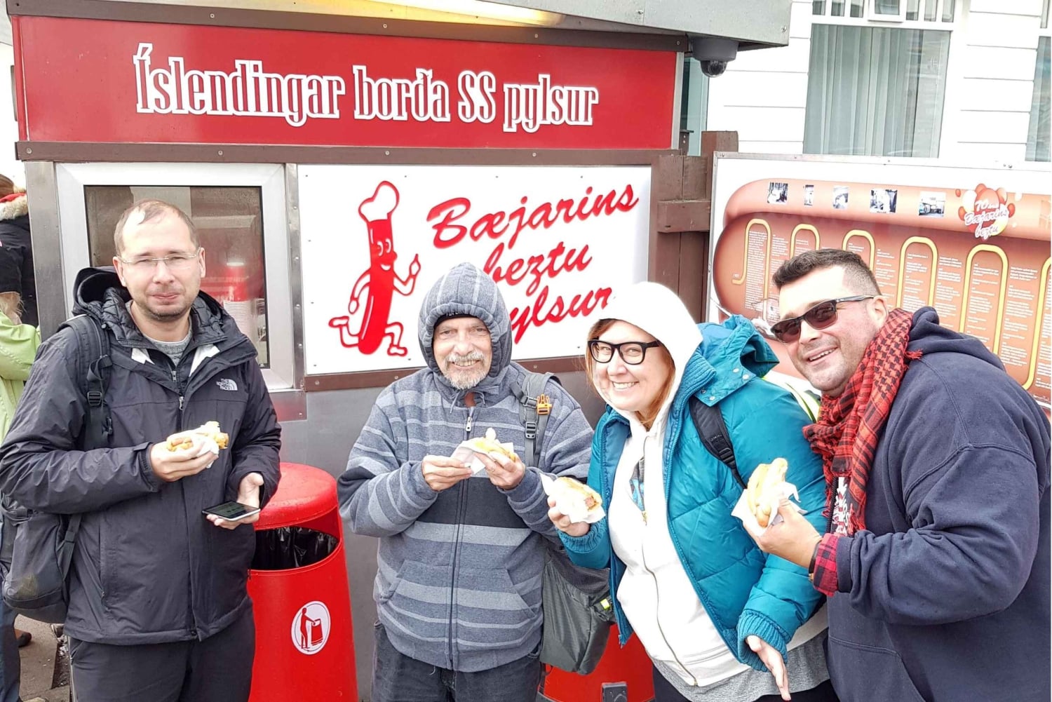 Autentisk matupplevelse i Reykjavik med loppmarknadsdelikatesser