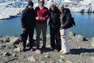 Tour della Diamond Beach e del Jökulsárlón con giro in barca (opzionale)