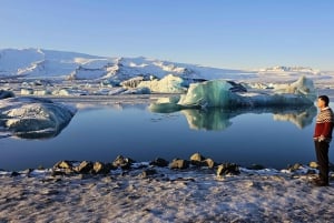 Tour della Diamond Beach e del Jökulsárlón con giro in barca (opzionale)