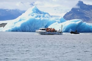 Tour della Diamond Beach e del Jökulsárlón con giro in barca (opzionale)