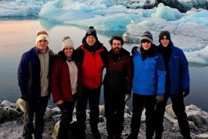 Excursão exclusiva de um dia à Diamond Beach e à geleira Jökulsárlón